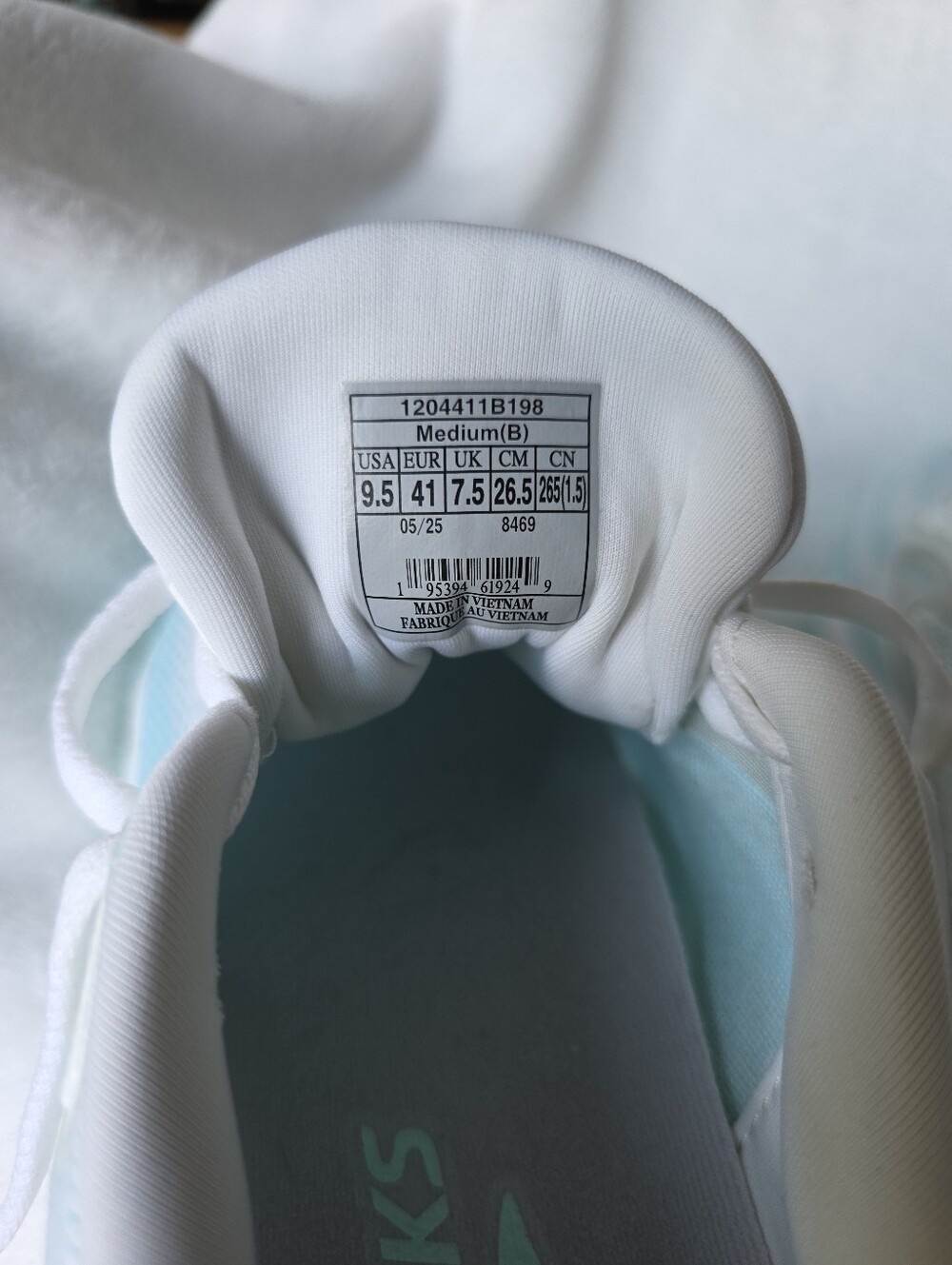 Brooks TRACE 4 Womens Running White/Limpet Color - Picture 3 of 7